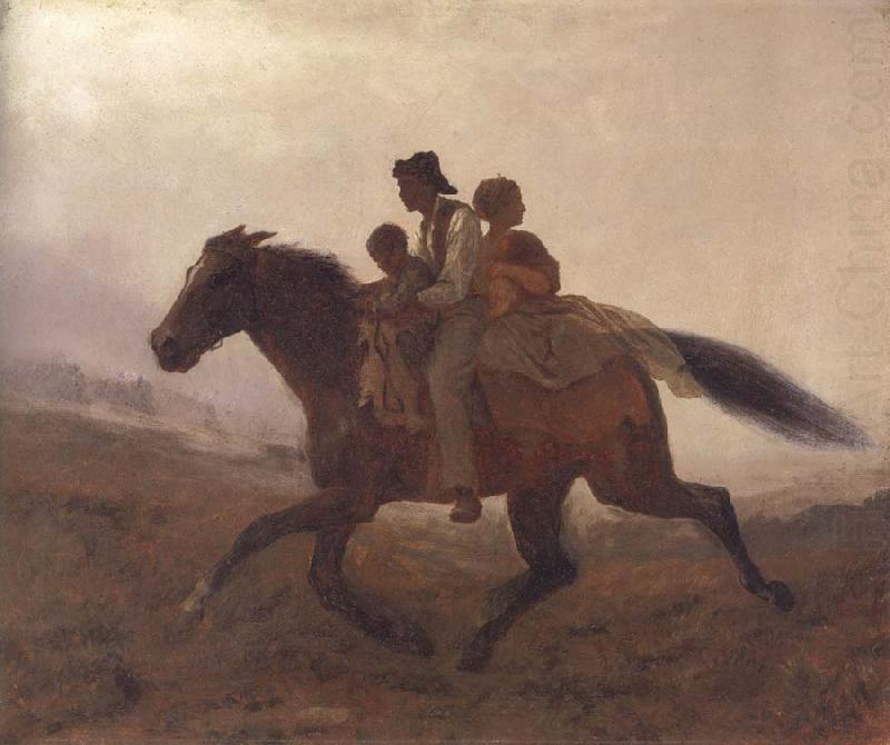 Eastman Johnson A Ride for Liberty china oil painting image